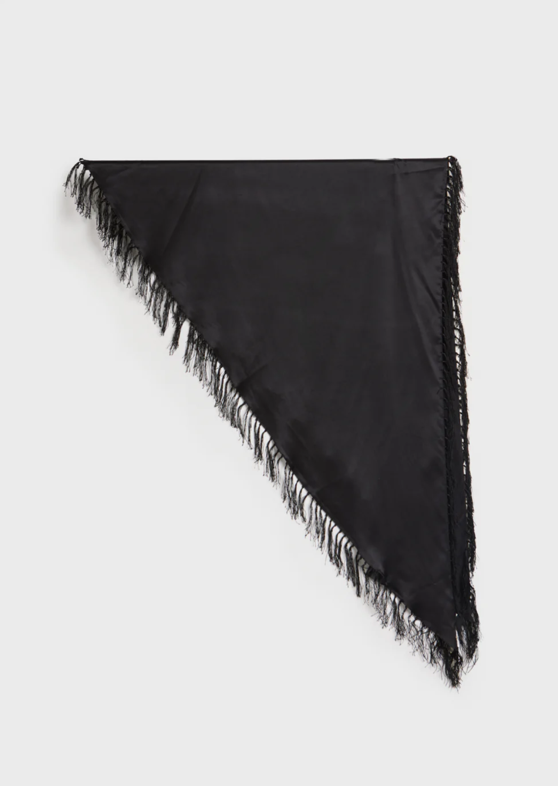 Mali Silk Scarf Black Skjerf